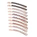 Women's Hair Clip, 10pcs Rhinestone Bobby Pins Metal Crystal Hair Pin Hair Decoration for Lady Girls Brides