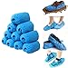 COM4SPORT 100 Pack(50 Pairs) Premium Disposable Boot & Shoe Covers, Non-woven Fabrics, Non-Slip and Protective Covers for Home, Workplace, Medical, Construction and Clean Rooms One Size Fits All