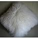 Real 100% Tibetan Mongolian Lamb Sheepskin Wool Fur Leather Pillowcase Cushion Cover
