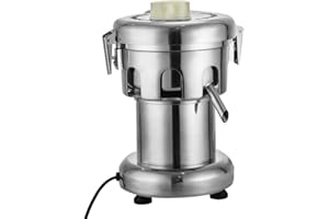 Juicer Machine, Fruit and Vegetables Juice Maker, Commercial Juice Extractor Stainless Steel Heavy Duty 110V 370W