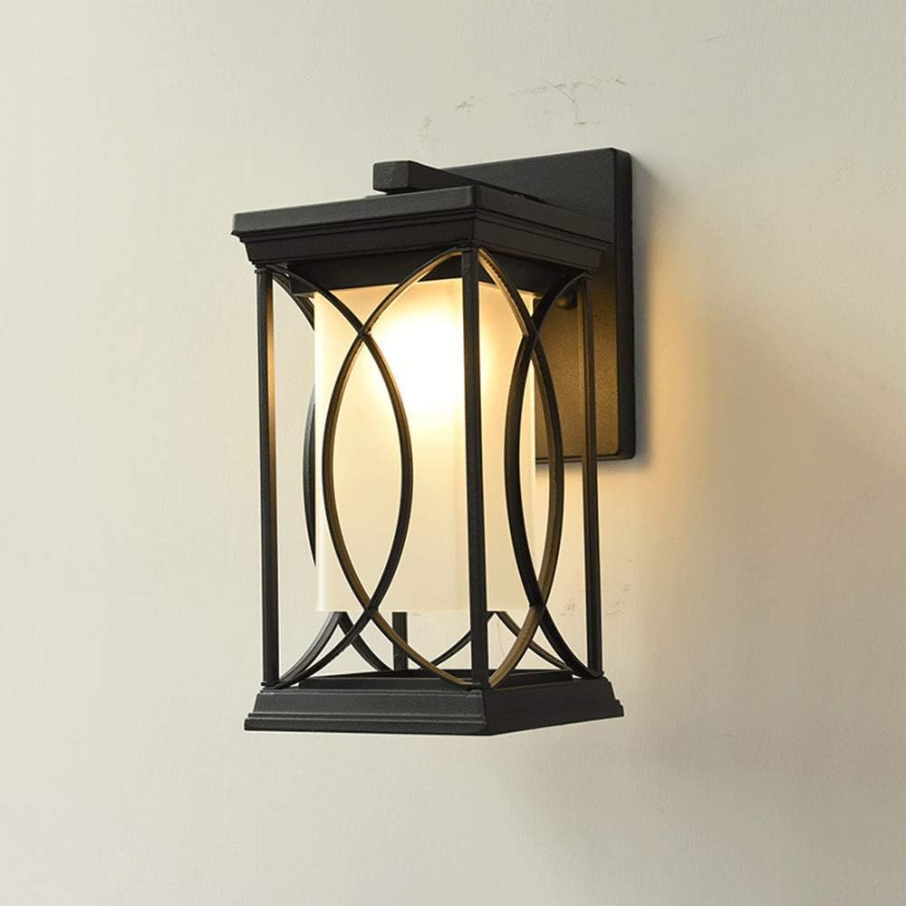 1-Light Traditional Classical IP44 wasserdichte Wandleuchte Rostfreie