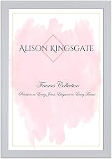 Alison Kingsgate Sleek 14x12 Picture Frame Engineered Wood Silver Front