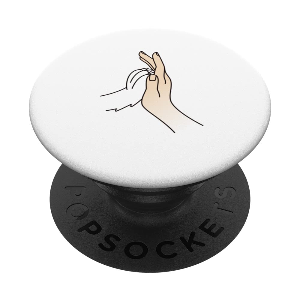 Paw High Five Papillon Dog PopSockets Swappable PopGrip