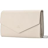 GM LIKKIE Clutch Purse for Women, Evening Envelope Clutch Bag, Crossbody Foldover PU Leather Shoulder Handbag