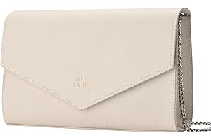 GM LIKKIE Clutch Purse for Women, Evening Envelope Clutch Bag, Crossbody Foldover PU Leather Shoulder Handbag
