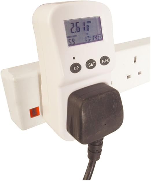 13A Plug In Energy Saving Monitor Electricity Cost Amazon.co.uk