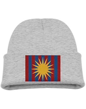 Dominican Republic Flag Kid's Hats Winter Funny Soft Knit Beanie Cap Children Unisex