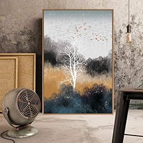 Framed Home Artwork Abstract Scenery for Living Room Bedroom