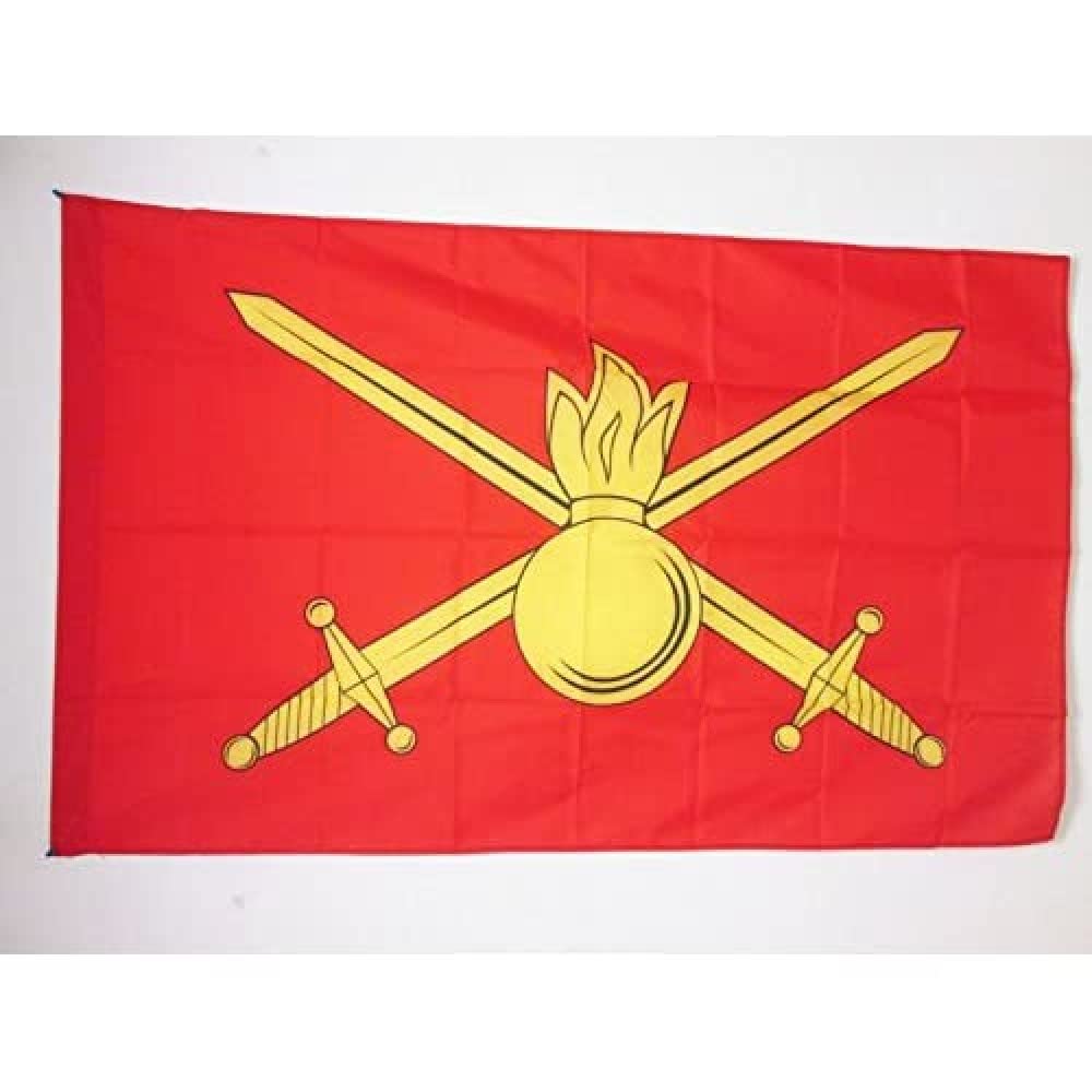 AZ FLAG - Ground Forces of the Russian Federation Flag - 3x5 Ft - Russia military Banner with Sleeve - 100% Polyester - Fade Resistant - Vivid Colors - 3' x 5' Feet - 150x90 Cm