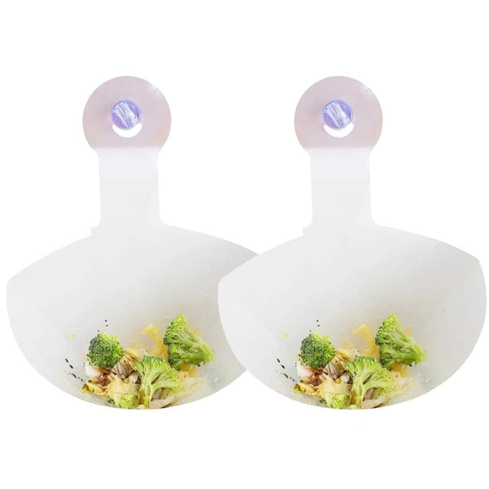 BETOY 2 pcs Foldable Filter, Strainer Washing up Basket,Sink Strainer Filter Simple Sink For Kitchen Self-Standing Drain Sink Anti-Blocking Filter Device Residue Leftover Drain Sink Filter Water
