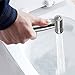Bidet Sprayer Toilet Sprayer/Handheld Stainless Steel Sprayer with Chrome Finish Brass T-Valve Adapter for Personal Hygiene & Cleaning
