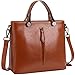Heshe Women Fashion Leather Handbags Tote Top Handle Shoulder Bags Crossbody Handbag Designer Purse and Satchel for Office Ladies