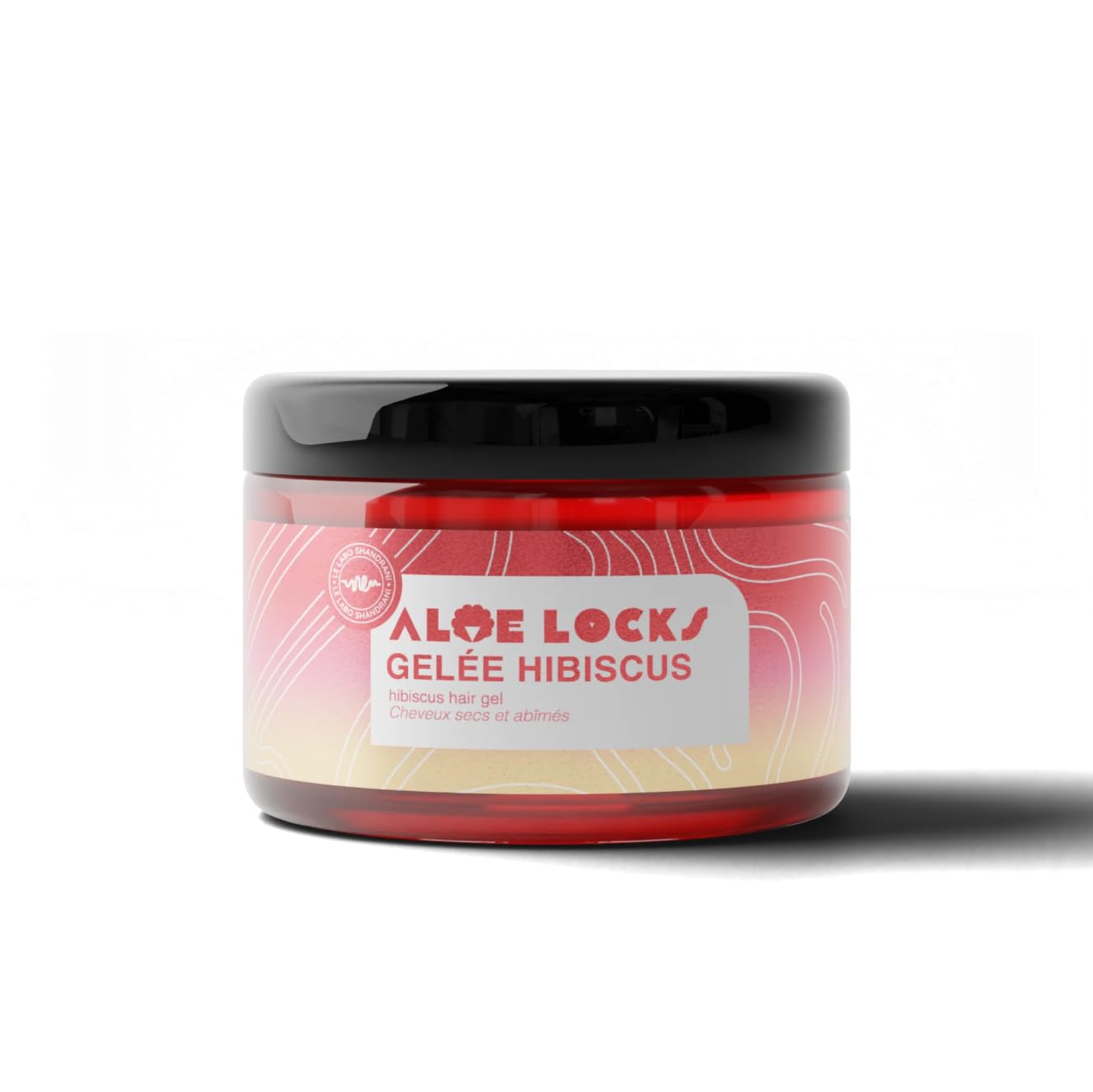 ALOÉ LOCKS | Hibiscus Gelée | Helps You Style | Eliminates Dead Hair Cells | Activates Hair Growth | Protects Against Split Ends | CrueltyFree | 300ML