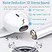 Bluetooth Headset,Touch Wireless Earbuds HiFi Headset in-Ear Headphone Noise Reduction Headset,Sports Portable Wireless Bluetooth Earphones for Apple Airpods Android/iPhone BSSJZPthumb 3