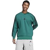 adidas mens Essentials Fleece 3-stripes Sweatshirt