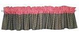Trend Lab Cocoa Coral Window Valance, Coral Pink