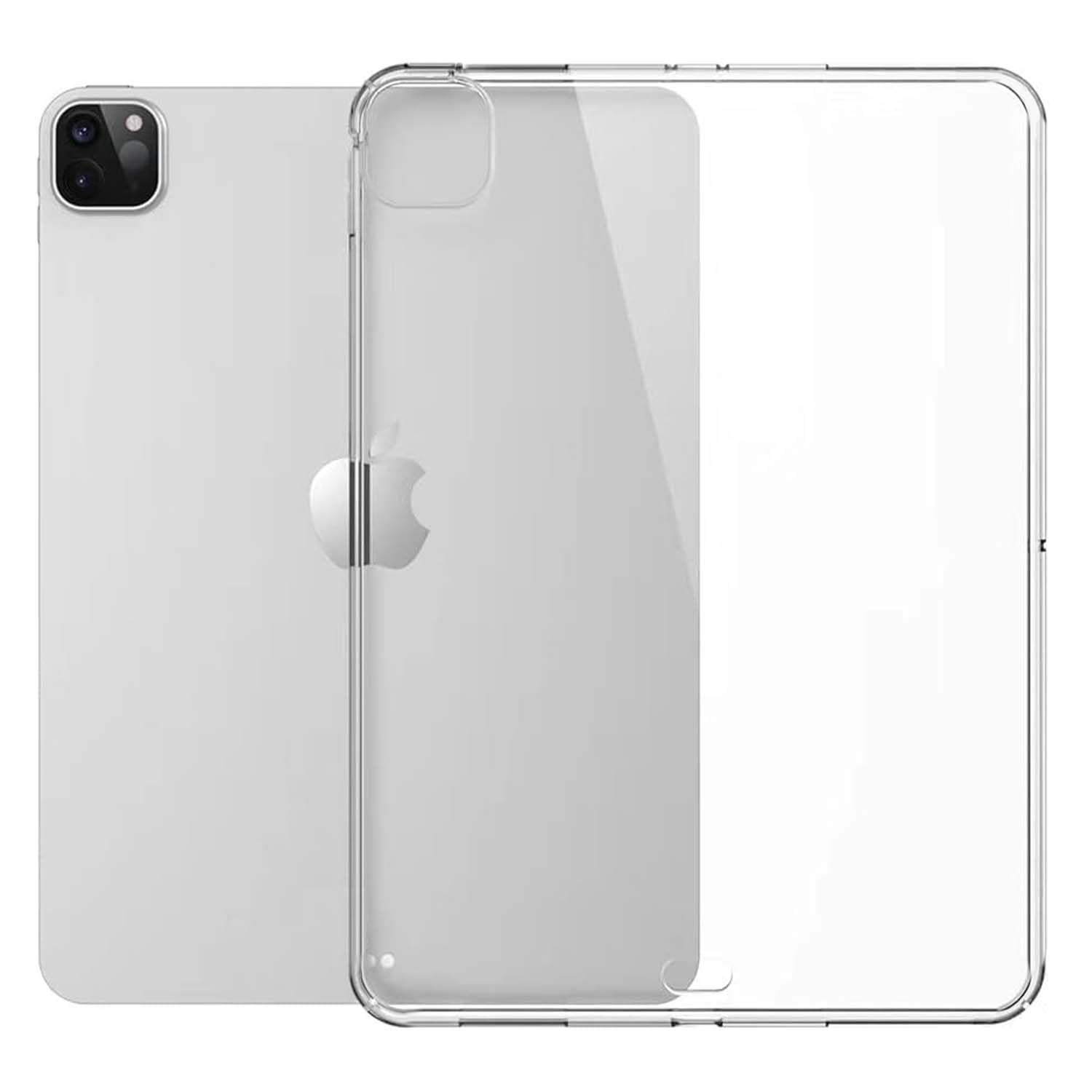 Demacia Transparent Case for iPad Pro 11’’, Support Apple Pencil Charging Slim Soft TPU Silicone Lightweight Shock Absorption Protective Cover for iPad Pro 11’’ 2021 — image 1