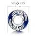 NinaQueen Twinkle Star 925 Sterling Silver Gemstone Dark Blue Bead Charms For Woman Birthday Christmas Jewelry Gifts For Her Anniversary Wedding Gifts For Wife Mom Daughter Girls Granddaughter