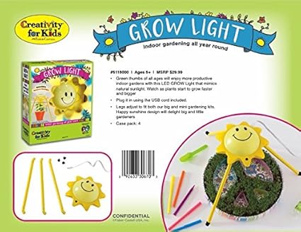 grow light creativity for kids