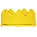 Anboo New Cute Baby Boys Girls Crown Knit Headband Hat (Yellow)
