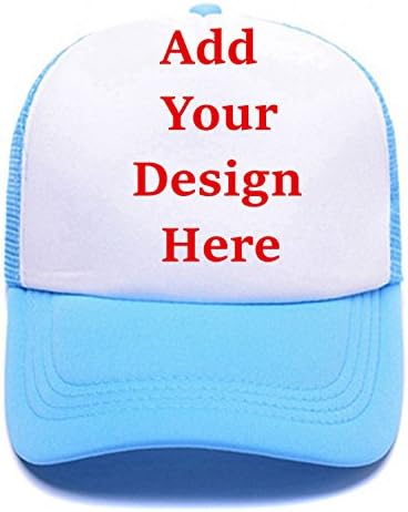 Personalized Snapback Trucker Hats Custom Unisex Mesh Outdoors Baseball Caps