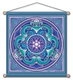 Nouveau Lotus Mandala Meditation Banner