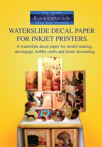 8.5" x 11", Laszertran Inkjet Transfer Paper, Pack of 10