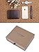 FLY HAWK Best RFID Blocking Genuine Leather Wallets for Men Biford Wallet (ONE SIZE, COFFER)