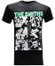 The Smiths Compilation Classic Rock Band Men's T-Shirt (Small) - Black