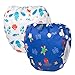 UBBCARE Reusable Swim Diaper Adjustable Baby Swim Diapers for Babies 0-2 Years 2pcs Baby Shower Gifts & Swimming Lessons