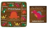 Meri Meri Dinosaur Plates and Napkins -- Includes 8 Plates and 20 Napkins