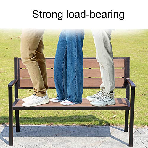household products Park Stuhl Outdoor Bank, Gusseisen Freizeit Sitzbank Mit Rückenlehne, Gartenbank Mit Wasserdichtem… – Bild 6
