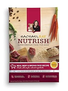 Rachael Ray Nutrish Natural Dry Dog Food, Real Beef & Brown Rice Recipe, 40 lb