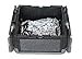 Flip Box Large Iceless Cooler/Insulation Box (Grey) - Collapsible, Light Weight, Food Safe - Perfect for Picnics, Groceries, Tailgating, Camping (Grey)