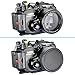 Neewer 40m 130ft Underwater PC Housing Camera Waterproof Case for Sony A6000 with 16-50mm Lens