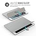 MoKo Case Fit iPad Air - Slim Lightweight Smart Shell Stand Cover with Translucent Frosted Back Protector Fit Apple iPad Air 9.7