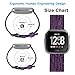Welltin Bands Compatible with Fitbit Versa/Fitbit Versa 2/Fitbit Versa Lite for Women Men, Breathable Woven Fabric Strap, Quick Release, Adjustable Replacement Wristband for Fitbit Versa Smart Watch
