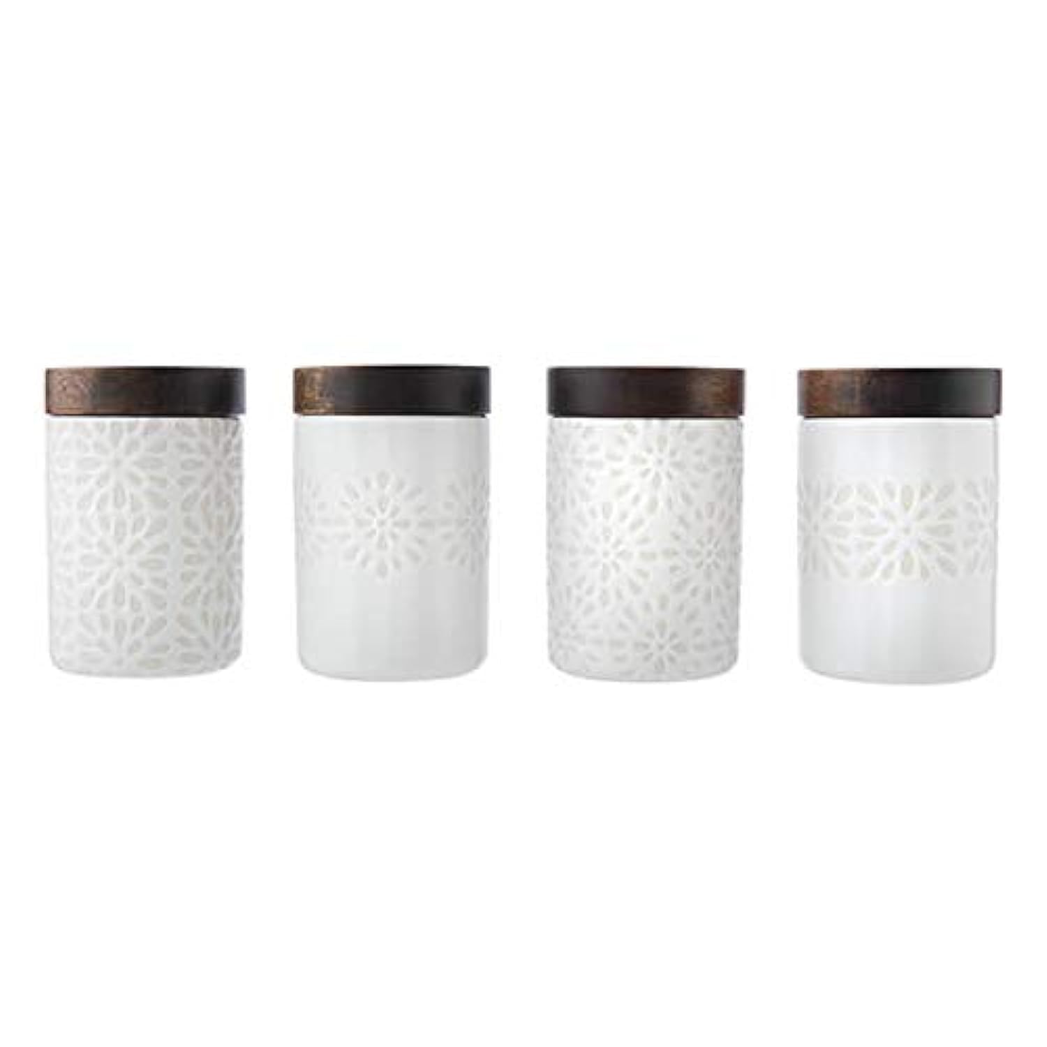 ARTISAN STREET Set of 4 120ml Mini Storage Jars
