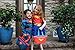 Wonder Woman Christmas Novelty Bag by DC Comics | Superhero Reusable Tote Bag with Handles for Candy Treats & Goodies