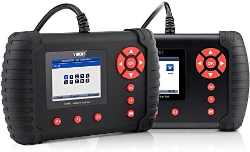VIDENT iLINK400 Scan Tool Automotive Full System Code Reader Compatible for VW/Audi/Skoda/SEAT OBDII ABS/SRS/EPB/Oil Service Light Reset/Throttle Body Alignment