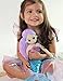 Snuggle Stuffs Blue/Purple Pearl Mermaid Plush Doll, 17
