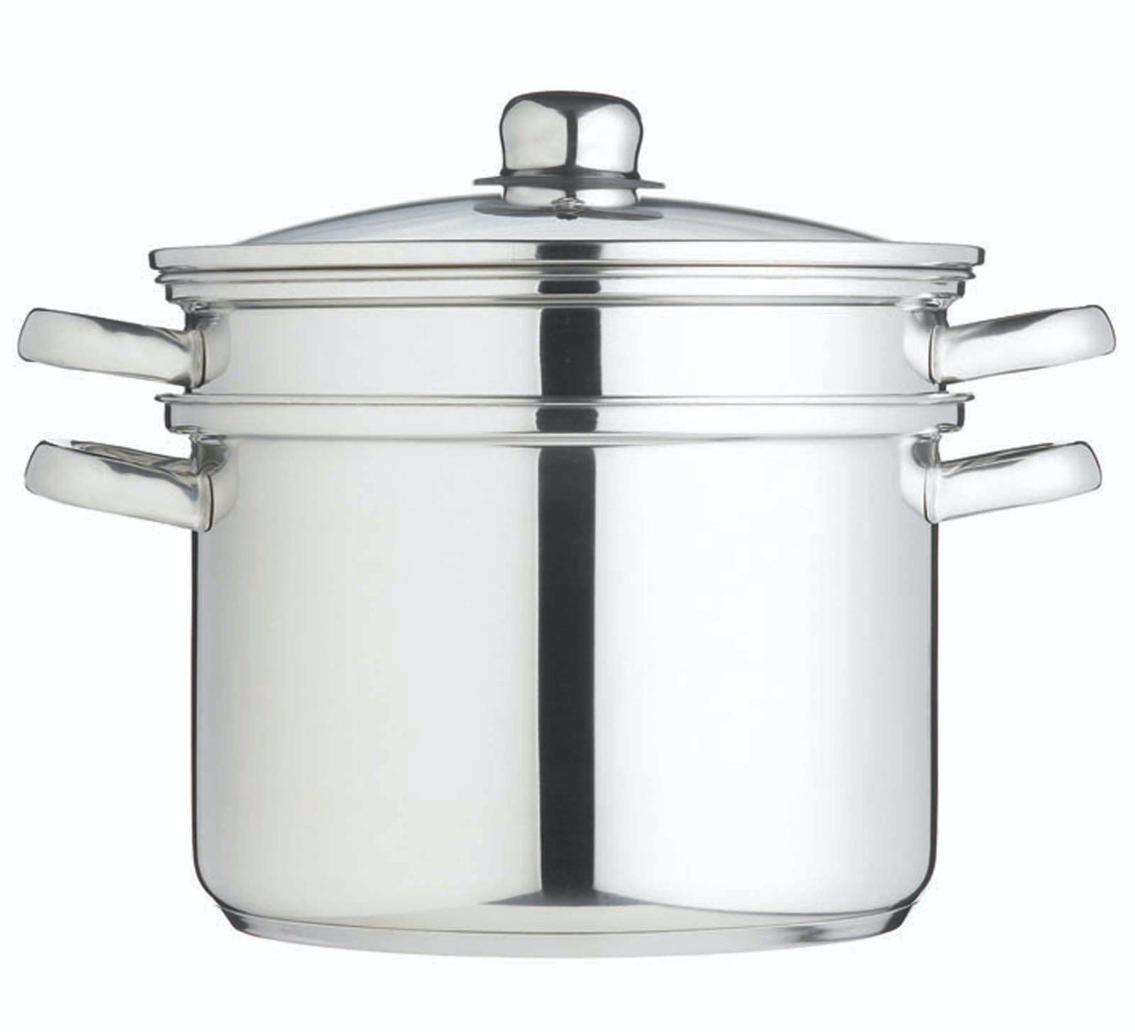 KitchenCraft 7.5 L Clearview Stainless Steel Multi Cooker