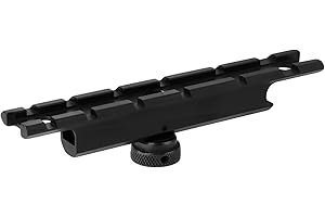ToopMount Carry Handle Rail Carry Handle Picatinny Rail Mount Weaver Rail 20mm Carry Handle Scope Mount Aluminum Detachable Black Carry Handle Picatinny Rail Set for Outdoor Sport