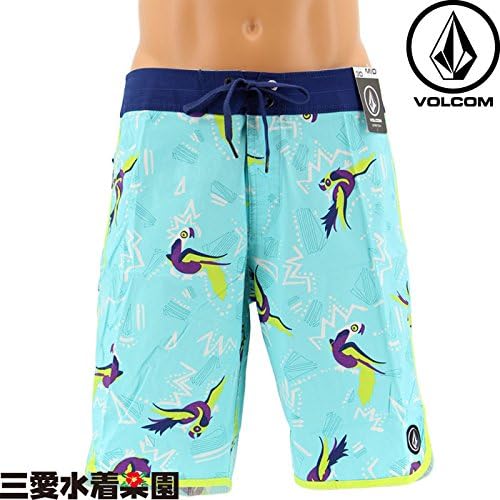 Amazon ボルコム Volcom 15年モデル Mens The Bird メンズボードショーツ A M 80ブルー トランクス 通販
