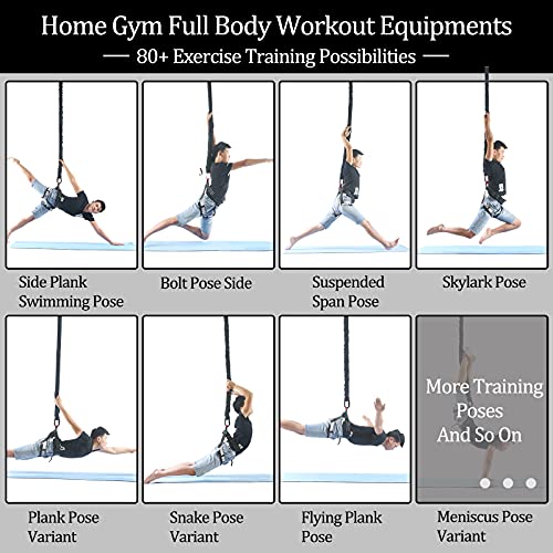 Elastique Entrainement Bungee Fitness Set Yoga Bungee Cord Rope