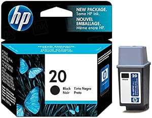 Hp DeskJet 656C Fax 1040 Laserjet 1010 640C 1010XI C6614D (HP 20) cartucho  de tinta negra : Productos de Oficina - Amazon.com