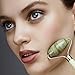 HibeautyJade Face Roller 100% Natural Jade Face Massager Anti-Aging Skin Rejuvenation Slimming Tool Facial Massager