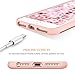 BENTOBEN Phone Case for Apple iPhone 8 Plus, iPhone 7 Plus, Heavy Duty Shock Proof Protective iPhone Case, Dual Layer Hybrid Hard PC Bumper Flexible TPU Slim Case Cover for Women, Girls - Rose Gold