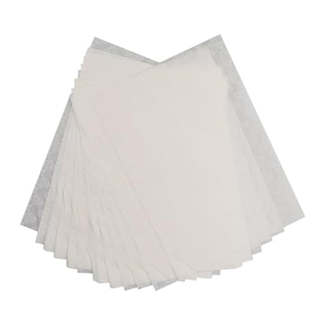 Gazechimp 50pcs Frischhaltepapier Wachspapier Metzgerpapier 35 x 25 cm DIY Verpackung