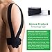 Shoulder Support Brace with Pressure Pad for Rotator Cuff - High Quality Breathable Neoprene Shoulder Wrap – Adjustable Strap by Wild-Support (+Bonus: Kinesiology Tape, Bag, eBook and User Guide)